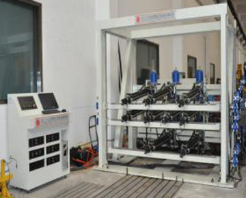 九通道安全帶固定點(diǎn)強(qiáng)度試驗(yàn)臺